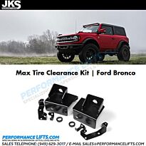 JKS 2021+ Ford Bronco Max Tire Clearance Kit # 8300
