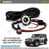 KC HiLiTES Jeep JK Cyclone Under The Hood LED Light Kit # 351