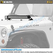 KC HiLiTES Jeep JK Hood Mount 30" C-Series LED Light Bar # 367