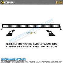 KC HiLiTES 2007-2013 GM 1500 50" LED Light Bar System # 371
