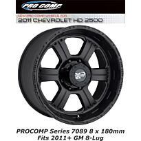 ProComp 7089 Series Wheel 18x9 - 8on180mm Pattern