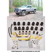 Performance Accessories Dodge Ram 3" Body Lift Kit # 663