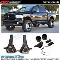 CST 2009-2016 Ram 1500 4" Lift Upgrade Package - 2wd Only