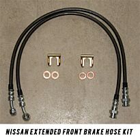 Nissan Titan / Frontier / Xterra / Pathfinder Front Brake Hoses - 19" Length