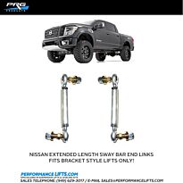 PRG Products Nissan Titan Extended Length Sway Bar End Links (pair)