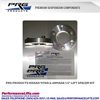 PRG Nissan Titan 1.50" Lift Leveling Kit