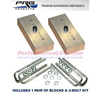 PRG Nissan Titan 1.5" Lift Block and U-Bolt Kit