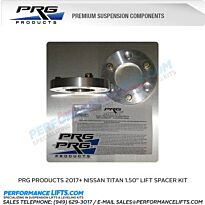 PRG Products 2017+ Nissan Titan 1.5" Leveling Kit