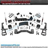 Rough Country 2015+ Ford F150 4x4 4" Lift Kit # 55530