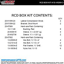 RCD Individual Box Kit 3 # 10-41099-3