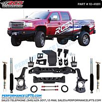 RCD 2011-2019 GM 2500HD 4" to 6" Suspension Lift 10-41811
