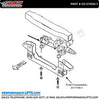 RCD 1999 - 2006 Toyota Tundra Front Crossmember 20-57400-1