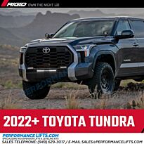 Rigid 2022+ Toyota Tundra 20" SR Light Mounting Brackets # 46612