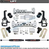 ReadyLift 2015+ Ford F150 7" Lift Kit - Silver Finish # 44-2575-S