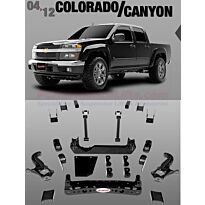 Rancho 2004-2012 Colorado & Canyon Lift Kit # RS6569B