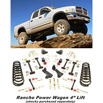 Rancho 2009-2012 Ram 2500 Power Wagon 4" Lift 