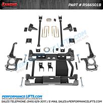 Rancho 2015+ Ford F150 4x4 6" Suspension Lift # RS66501B