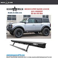 Rock Slide 2021+ Ford Bronco 4-Door Step Sliders # BD-SS-300-BR4