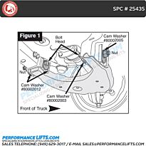 SPC Toyota Alignment Cam & Bolt Kit # 25435