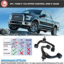SPC 2004-2018 Ford F150 Forged Upper Control Arm Kit # 25680
