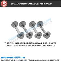 SPC Nissan Alignment Cam & Bolt Kit # 87520