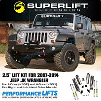 Superlift 2007+ Jeep JK 2.5" Lift System # K932
