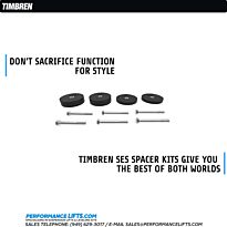 Timbren 2005 - 2023 Ford F250 & F350 SuperDuty SES Spacer Kit # SPCRFF350SDC