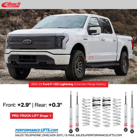 Eibach 2022+ Ford Lightning Pro-Truck Lift Stage 1 # E80-35-061-01-22