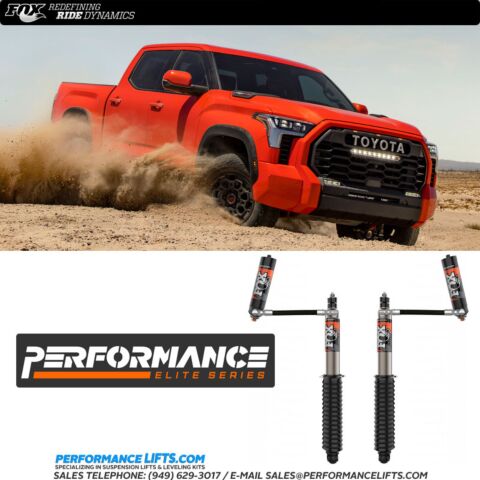 FOX 2022+ Toyota Tundra Performance Elite Series 2.5 Rear Shock # 883-26-139