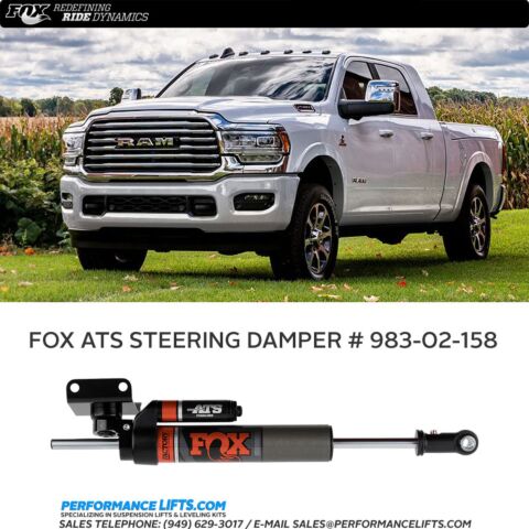 FOX Factory Race Series Ram 2500 & 3500 ATS Stabilizer # 983-02-158