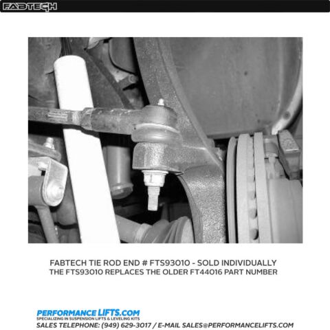Fabtech 2002-2005 Dodge Ram 1500 Outer Tie Rod End # FTS93010
