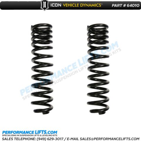 ICON 2005+ Ford F250 & F350 SuperDuty 4.5" Lift Coil Spring # 64010