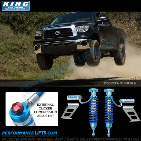 King Racing Shocks 2007+ Toyota Tundra Front Coilover Kit # 25001-143A
