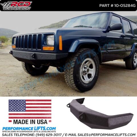 RCD 1984 - 2001 Jeep Cherokee XJ Front Bumper # 10-05284G