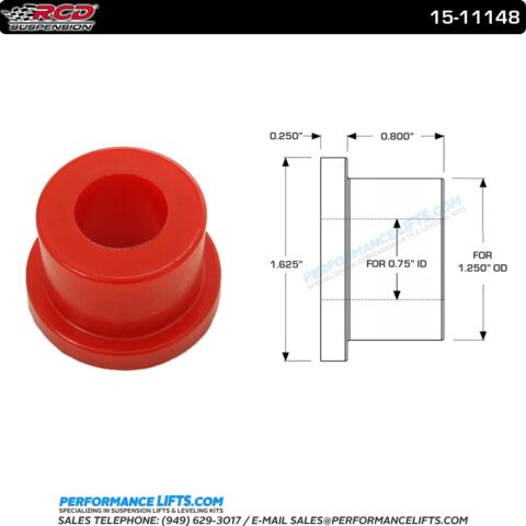 RCD Pro Comp Urethane Bushing # 15-11148