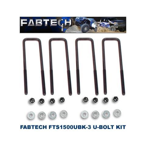 Fabtech FTS1500UBK-3 U-Bolt Kit