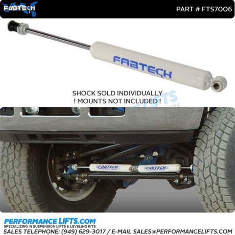 Fabtech Steering Stabilizer Shock Absorber # FTS7006