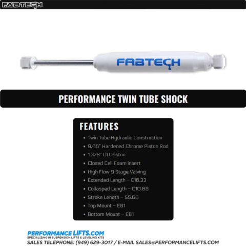 Fabtech Motorsports Performance Series Shock Absorber # FTS7052