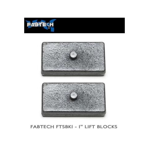 Fabtech Cast Iron 1" Lift Blocks # FTSBK1