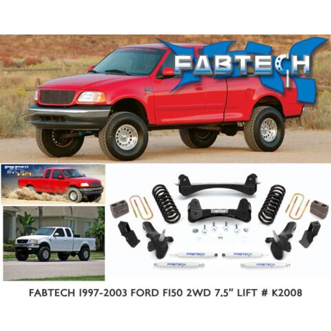 FABTECH 1997-2003 FORD F150 2WD 7.5” LIFT # K2008