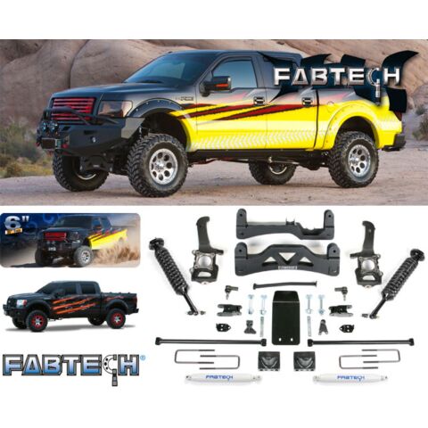 Fabtech 2009-2013 Ford F150 4WD 6" Performance System # K2115B