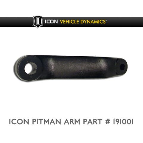 Icon 1999.5-2004 Ford SuperDuty Drop Pitman Arm # 191001 