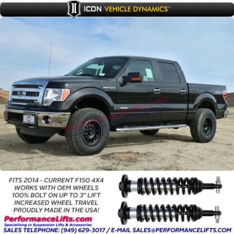 ICON 2014 Ford F150 4x4 Coilovers # 91710