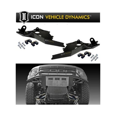 Icon Ford Raptor Lower Control Arm Skid Plate Kit # 91500