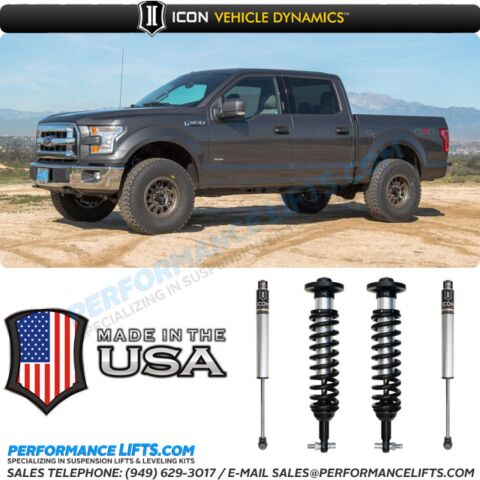 ICON 2015+ Ford F150 4x4 Stage 1 System # K93081