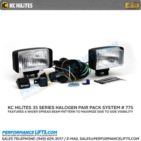 KC 35 Series Halogen Pair Pack System Spread Beam # 775