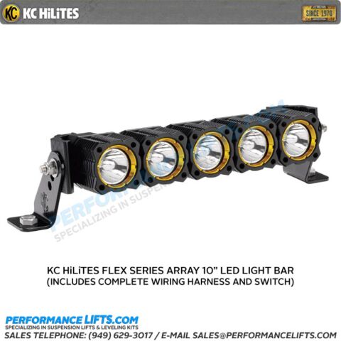 KC HiLiTES Flex Series Combo Beam Array 10" Bar # 275