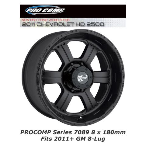 ProComp 7089 Series Wheel 18x9 - 8on180mm Pattern
