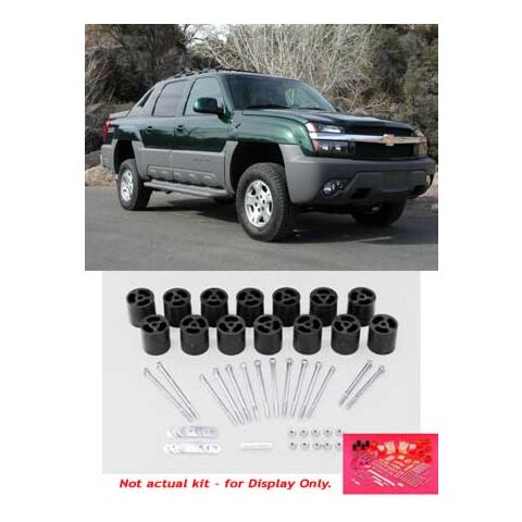 Performance Accessories Chevrolet Avalanche 1500 3" Body Lift # 10073