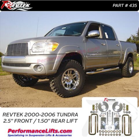 Revtek 1999-2006 Toyota Tundra 2.5" Leveling Kit # 435